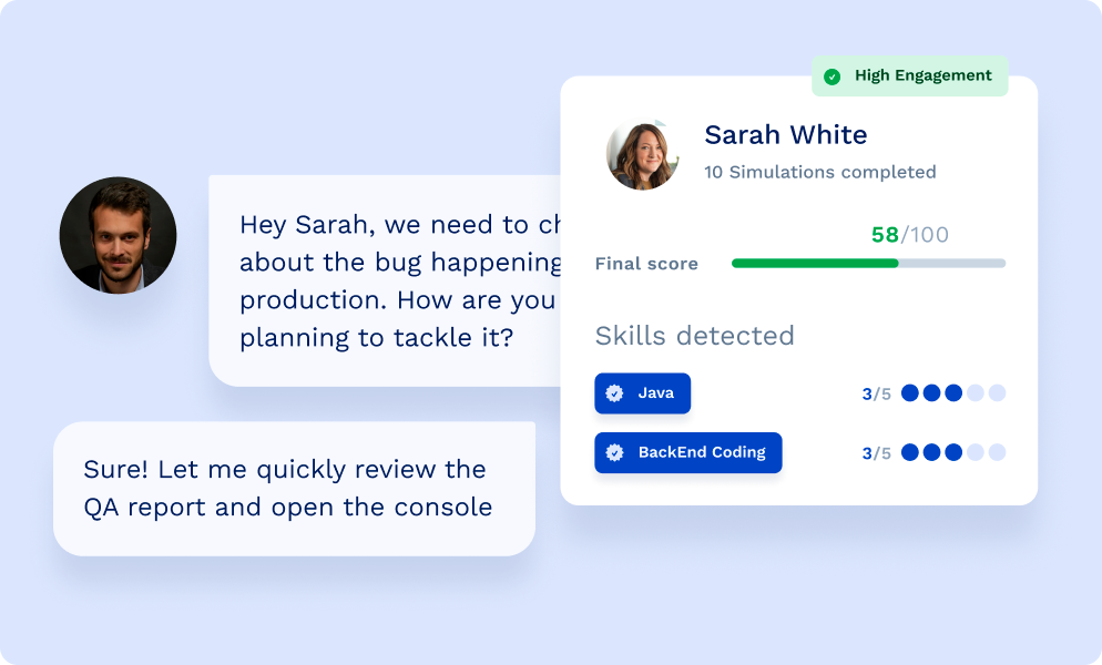 get-insight AI Simulation for screening