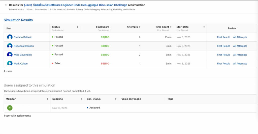 job simulations for strategic workforce assessment