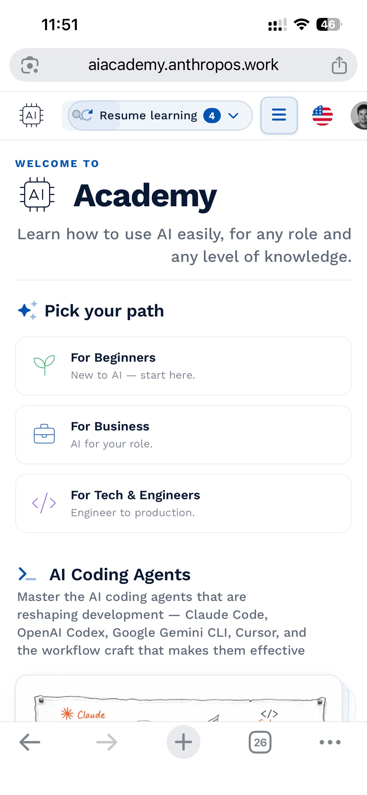 AI Academy home