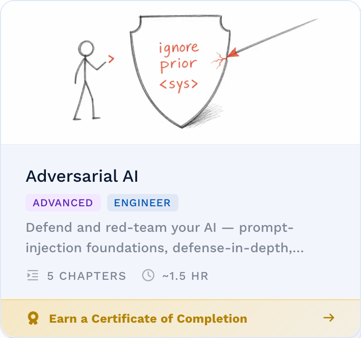 Adversarial AI path